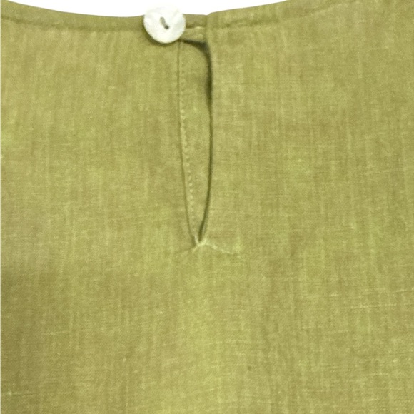 Bryn Walker Green Boxy 3/4 Sleeve Tunic - Picture 3 of 7